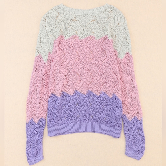 Blush Boundaries Sweater - Picture 11 of 16